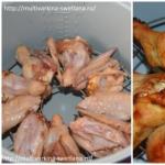 Куриные крылышки в аэрогриле рецепт, приготовлениемаринад для крылышек гриль